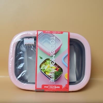 Picture of Tedemei Stainless Steel Tiffin  Box Leak Proof BPA-free 470 ml Multicolor
