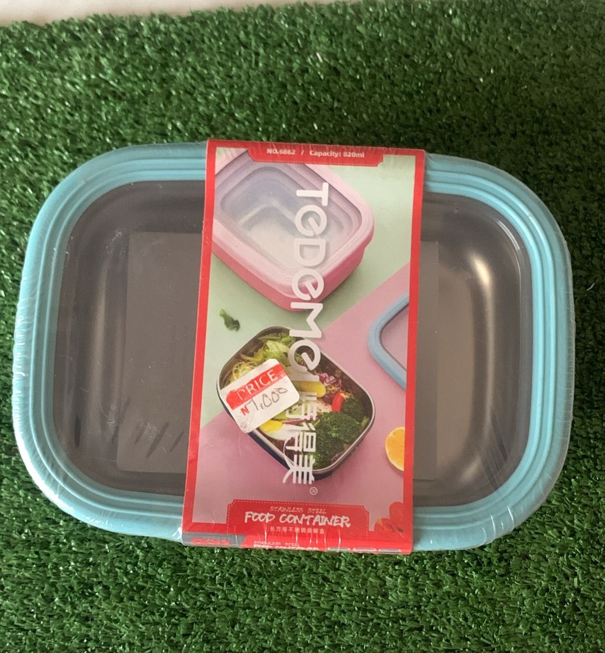 Picture of Tedemei Stainless Steel Tiffin  Box Leak Proof BPA-free 470 ml Multicolor