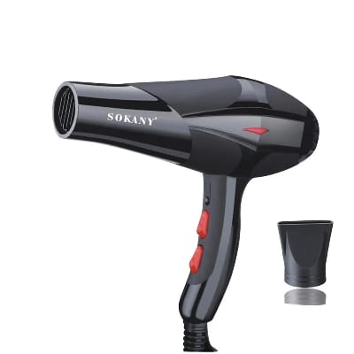 Picture of Sokany Professional Hair Dryer 2200 Watt - Hair Dryer - Hair Dryer Black