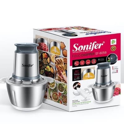 Picture of Sonifer Stainless Steel 300W Food Chopper SF-8058 