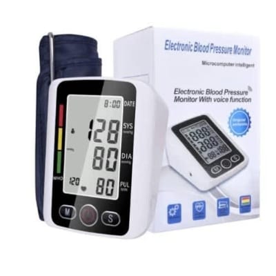 Picture of Digital Blood Pressure Machine BP Machine Accurate BP Check Machine Multicolor