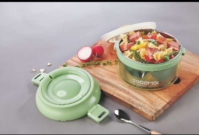 Picture of Todomei Single Layer Stainless steel Lunch Box  Leak proof Multicolor