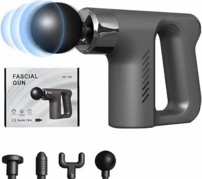 Picture of KH-740 / RH-740 Facial Gun Rechargeable Percussion Massager for body pain relief Multicolor