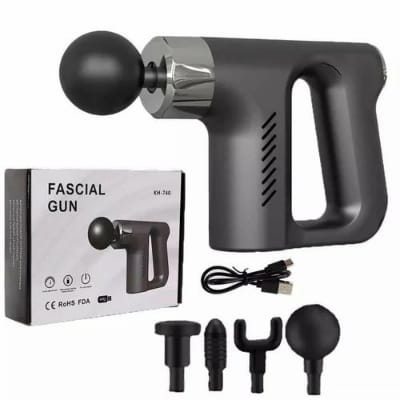 Picture of KH-740 / RH-740 Facial Gun Rechargeable Percussion Massager for body pain relief Multicolor