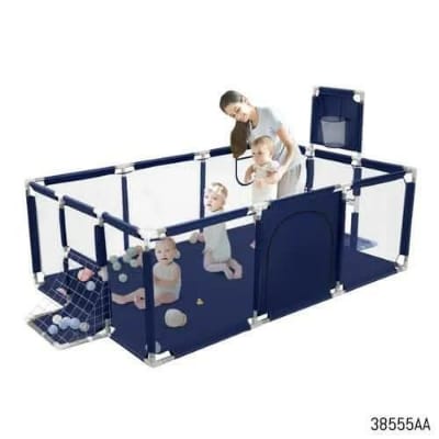 Picture of lgPicture lgPicture lgPicture lgPicture lgPicture Baby Playpen Children Game Fence - Baby Yard - Baby Fence for playing Indoor with Safety Multicolor