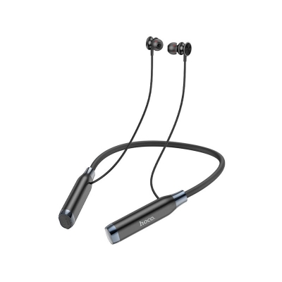 Picture of ES62 Dual Play Bluetooth Neckband, 120 Hours Music Time Pretty Neck-Hang Wireless Headphones(Black)