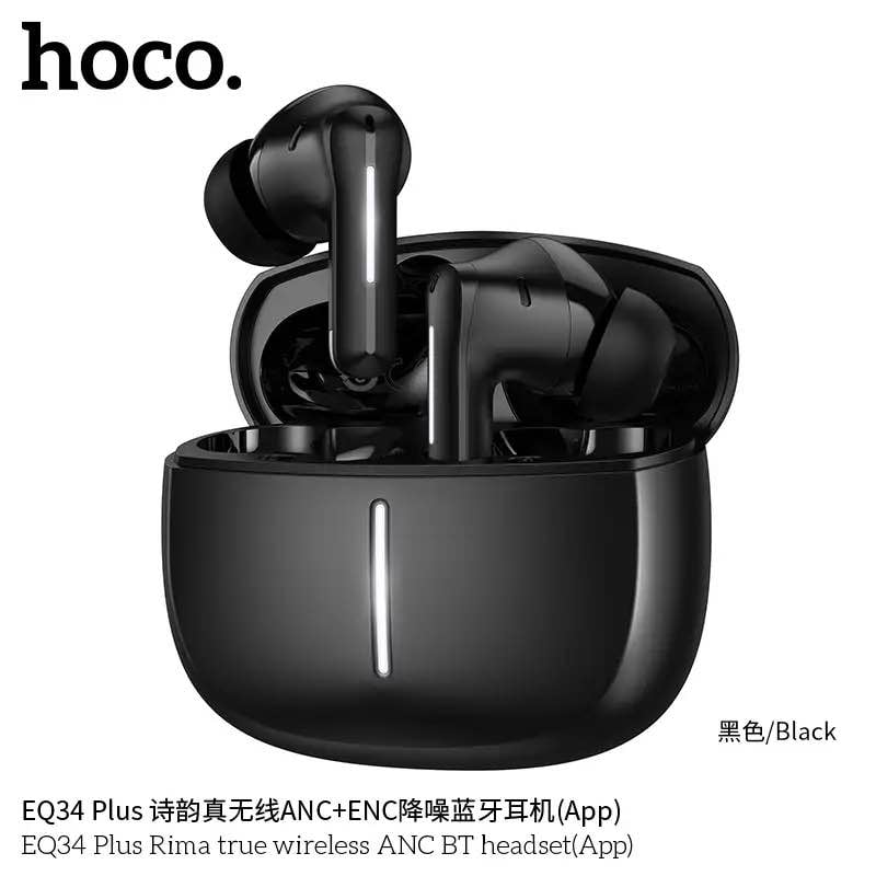 Picture of Hoco EQ34 Plus True Wireless ANC+ENC Noise Reduction App Control Bluetooth Earphone