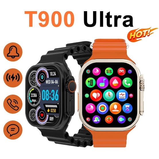 Picture of T800 Ultra / T900 Ultra Smart Watch 2.3" HD Screen Waterproof Bluetooth Calling Pedometer Heart Rate Blood Pressure Sleep Sports Watch for iPhone & Andriod Phone