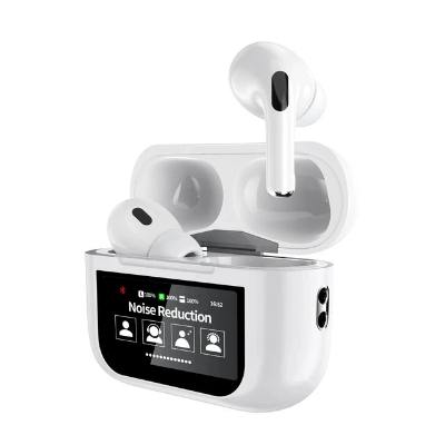 Picture of AirPods Pro A9 Pro ANC/ENC Bluetooth Earbuds Ipx4 Waterproof In-Ear Earphone Wireless Headphones