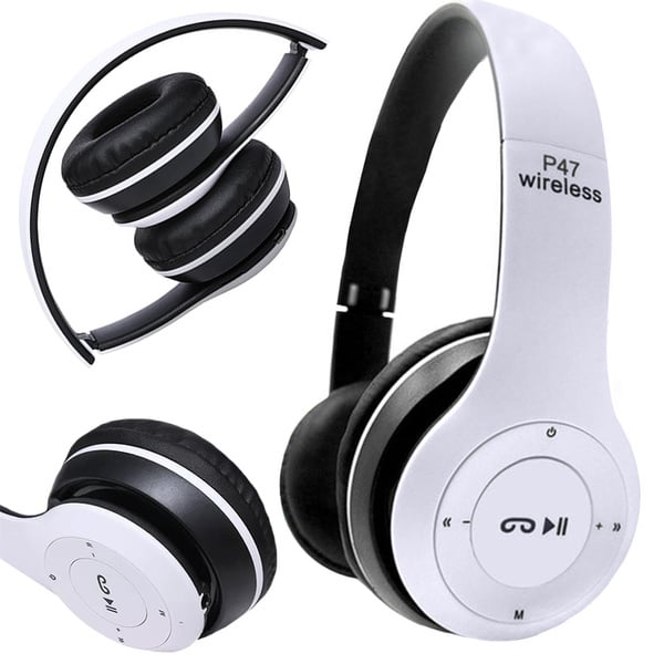 Picture of Exclusive P47 wireless bluetooth stereo headphones Foldable Premium Quality Headphones