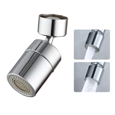 Picture of Adjustable 360 degree Rotary Splashback Tap Nozzle Bubbler Kitchen Sink Faucet Aerator