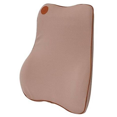 Picture of Car Seat Lumbar Support Memory Foam Pillow Beige