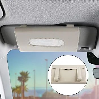 Picture of ar Tissue Holder, PU Leather Tissue Box ( Color Beige )