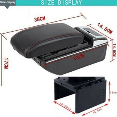 Picture of Universal Car Console Box With USB 7 Port