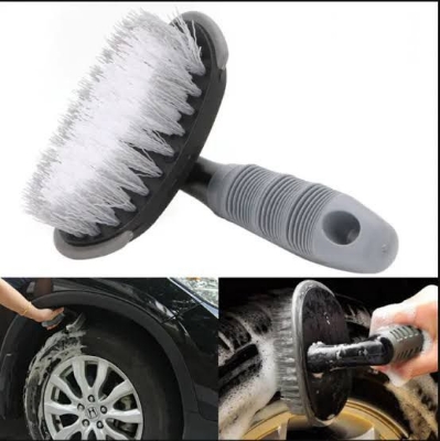 Picture of Car Tire Cleaning Brush Grey