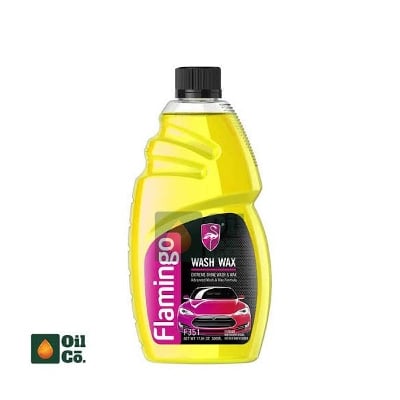 Picture of Flamingo Car wash wax Shampoo 500ml Yellow