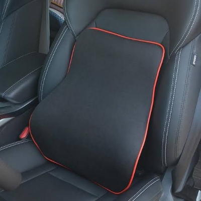Picture of Memory Foam Lumbar Support Cushion Back Chair Pillow for Home Office Car Seat Black