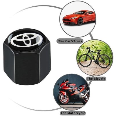 Picture of Toyota Wheel Air Cap With Kay Chain Black