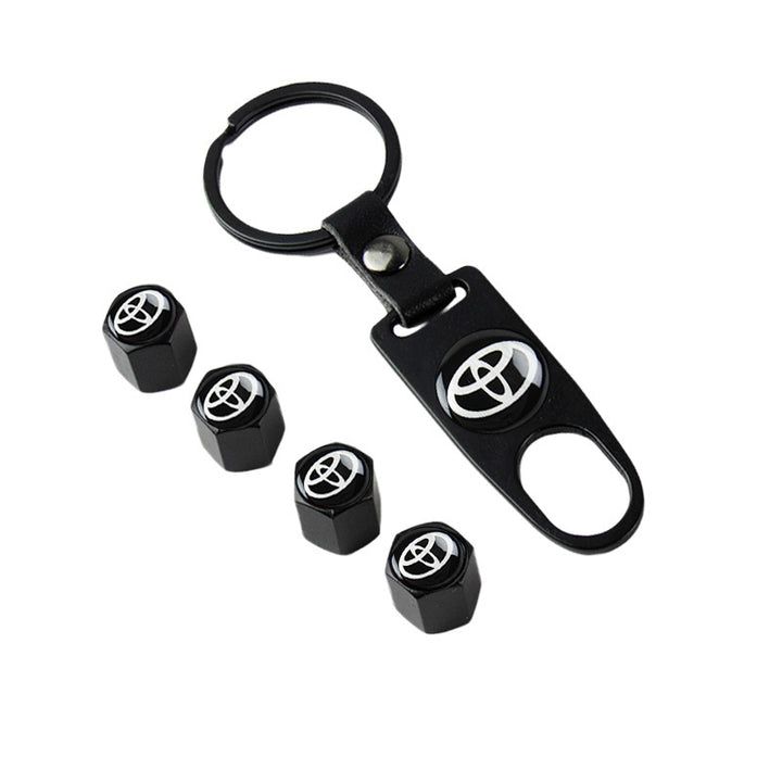 Picture of Toyota Wheel Air Cap With Kay Chain Black