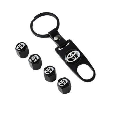 Picture of Toyota Wheel Air Cap With Kay Chain Black