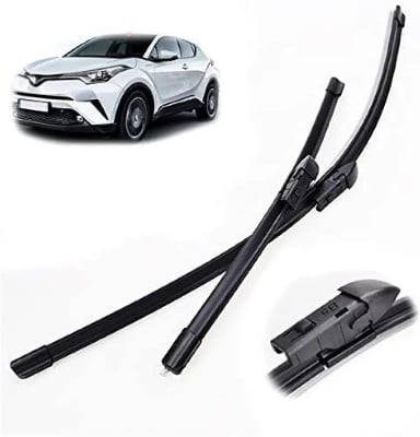 Picture of 26" 16" Front Windshield Wiper Blades Fit For Toyota C-HR CHR (Set of 2) Black
