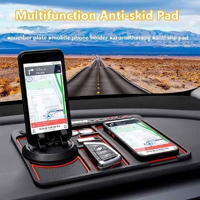 Picture of Multifunction Non-Slip Phone Pad for 4-in-1 Car Multicolor