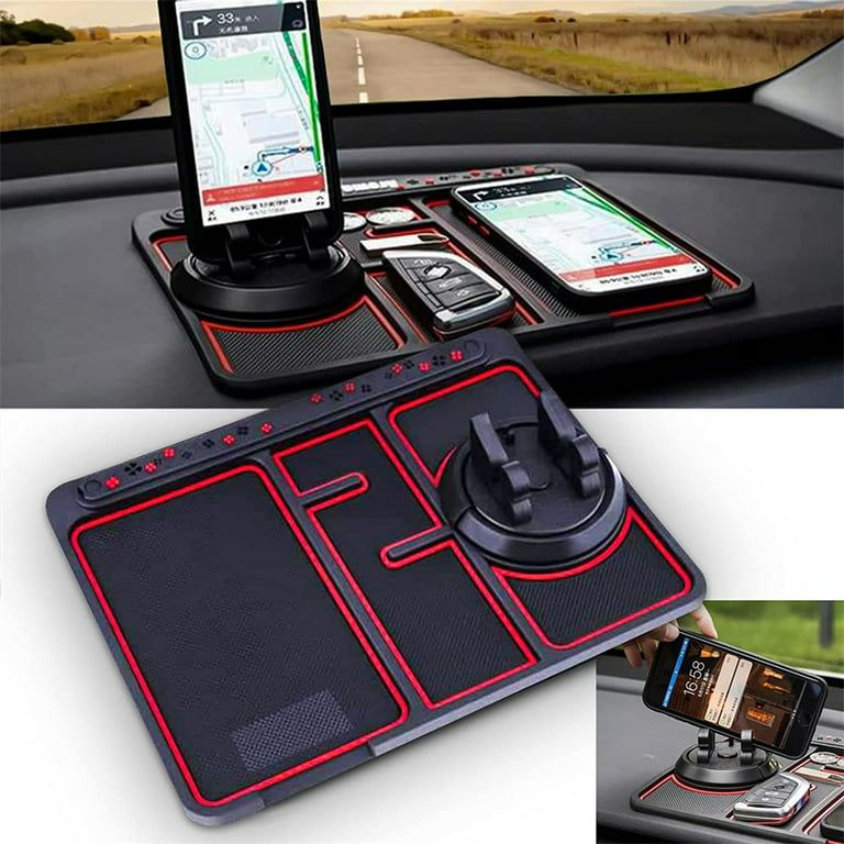 Picture of Multifunction Non-Slip Phone Pad for 4-in-1 Car Multicolor