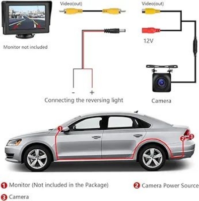 Picture of HD  Lens No light Night Vision Car Reverse Backup Camera