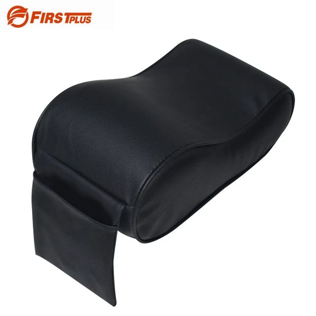 Picture of PU Leather Memory Foam Car Armrest Cushions Arm Rest Black