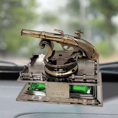 Picture of GUN STYLE CAR PERFUME AIR FRESHENER 60 ML GREEN Beige