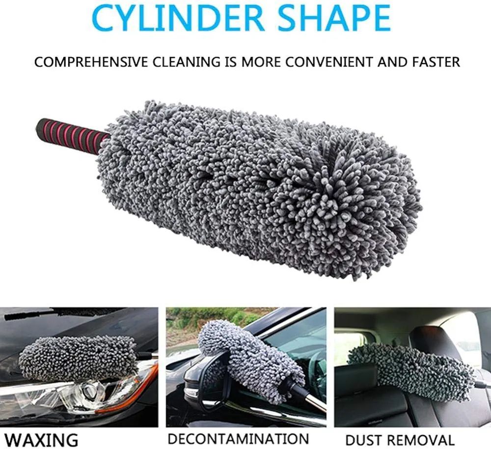 Picture of Car Cleaning Microfiber Duster grey