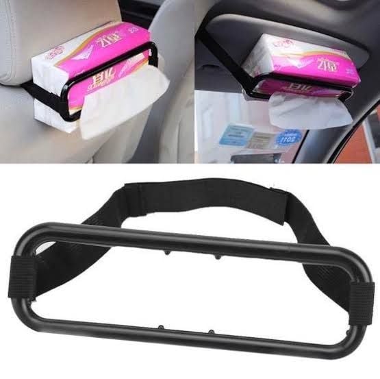 Picture of Car Tissue Box Holder Black