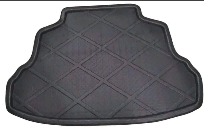 Picture of Universal Car Trunk Mats – Heavy Duty Rubber Black
