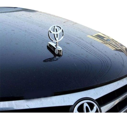 Picture of Universal Car Toyota Logo Metal Body 3D Silver