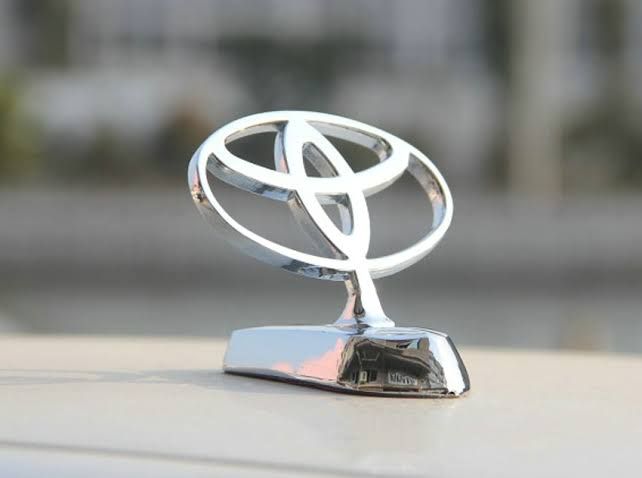 Picture of Universal Car Toyota Logo Metal Body 3D Silver