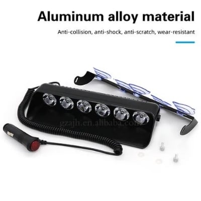 Picture of Car Dashboard Flash Light With 6 Bulb Multicolor