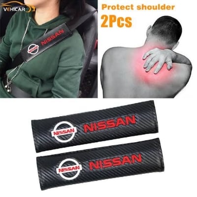 Picture of Universal Seat belt Cover For Universal size 2pcs Black
