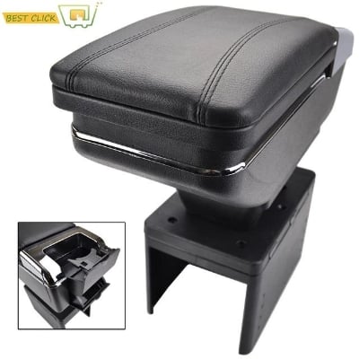 Picture of Multifunctional Universal Car Console Box Black