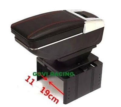 Picture of Multifunctional Universal Car Console Box Black