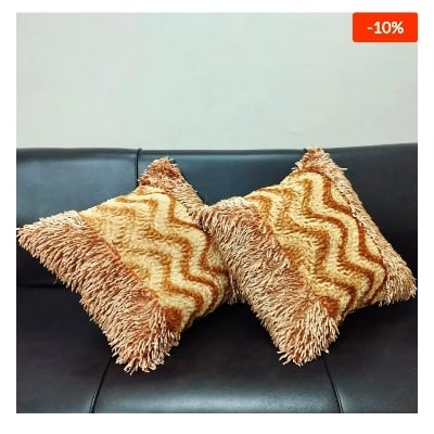 Picture of Soft Square Cushion Pillow USE Car Office Chair Blue