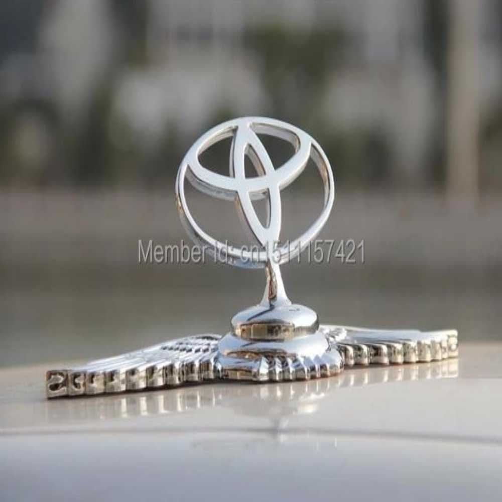 Picture of Car Front Bonnet Logo Toyota Eagle Silver