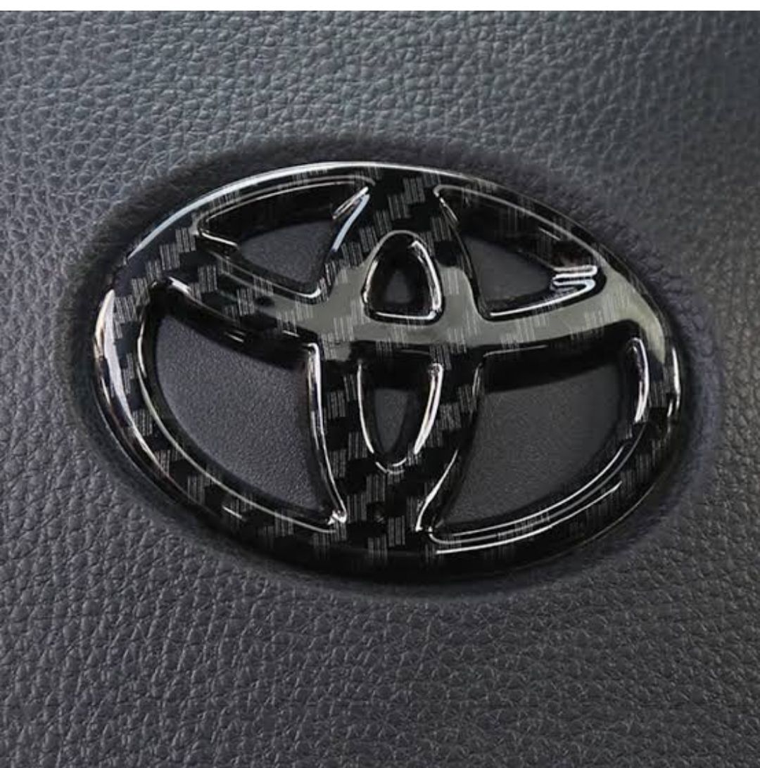 Picture of Toyota All Model Carbon Fiber Steering Logo