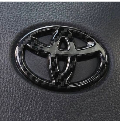 Picture of Toyota All Model Carbon Fiber Steering Logo