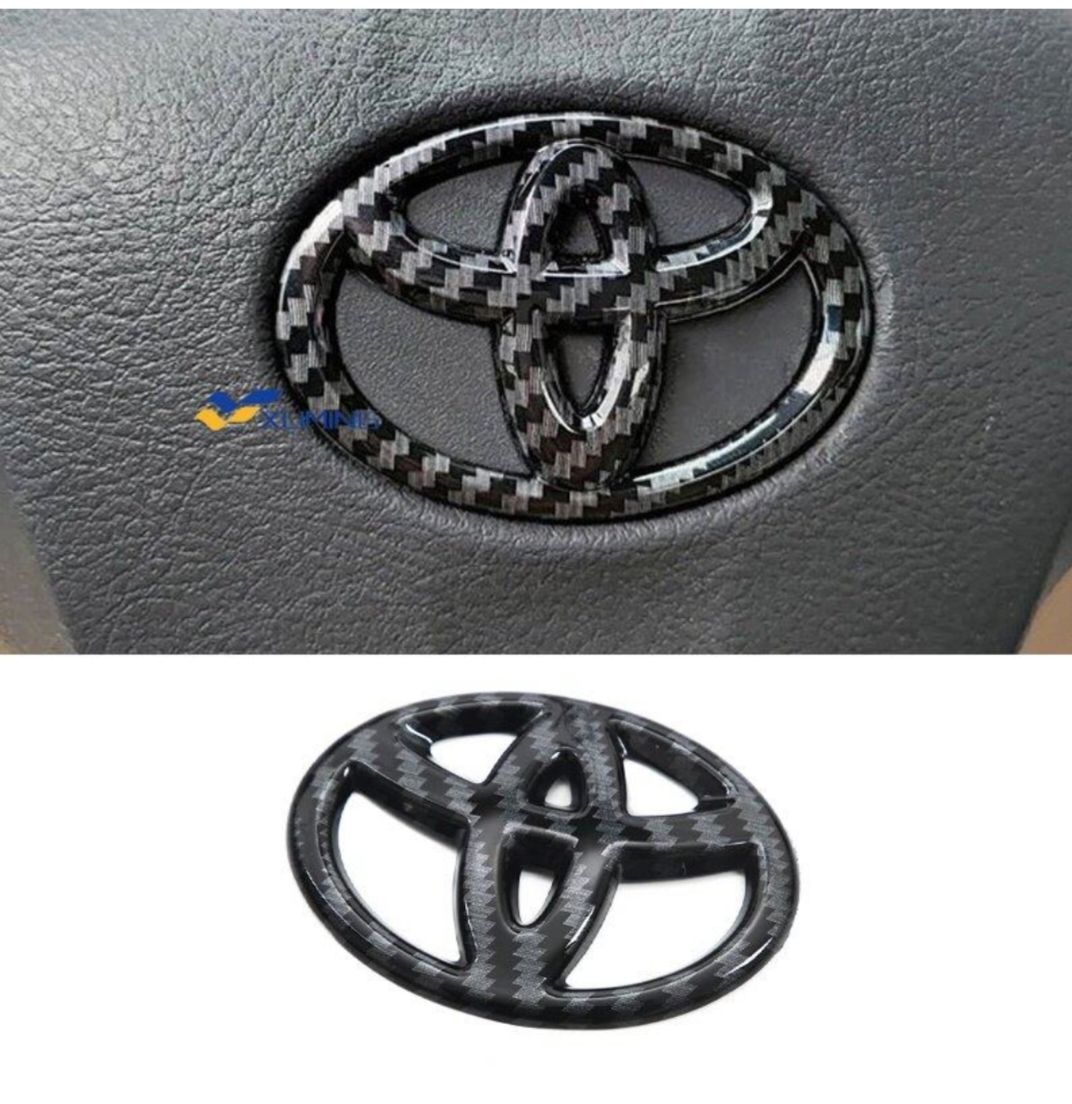 Picture of Toyota All Model Carbon Fiber Steering Logo