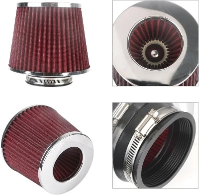 Picture of Universal High Performance Red Dry Washable Air Intake Filter