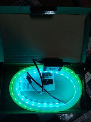 Picture of Car LED Hood Light Strip (RGB). App Control