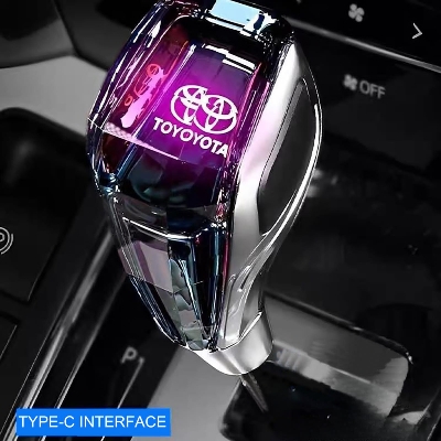 Picture of Custom crystal gear shift knob with LED lighting Toyota TRD Allion Premio