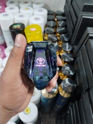 Picture of Custom crystal gear shift knob with LED lighting Toyota TRD Allion Premio