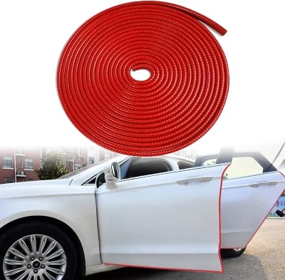 Picture of Car Door Edge Guards, Universal Rubber Seal Protector U Shape Edge Trim Car Door Edge Protection for Most Car, Aluminum Boat Edge Guards ( 5Meter )
