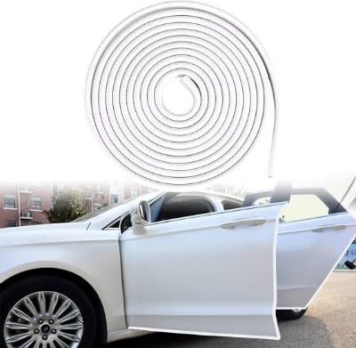 Picture of Car Door Edge Guards, Universal Rubber Seal Protector U Shape Edge Trim Car Door Edge Protection for Most Car, Aluminum Boat Edge Guards ( 5Meter )